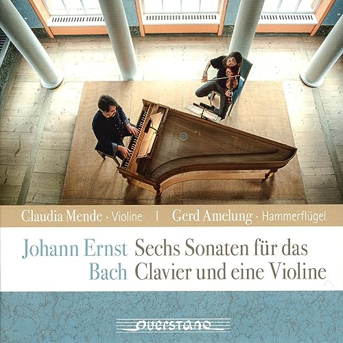 Claudia Mende - J.E. Bach: Six Sonatas For Violin & Piano - Import CD