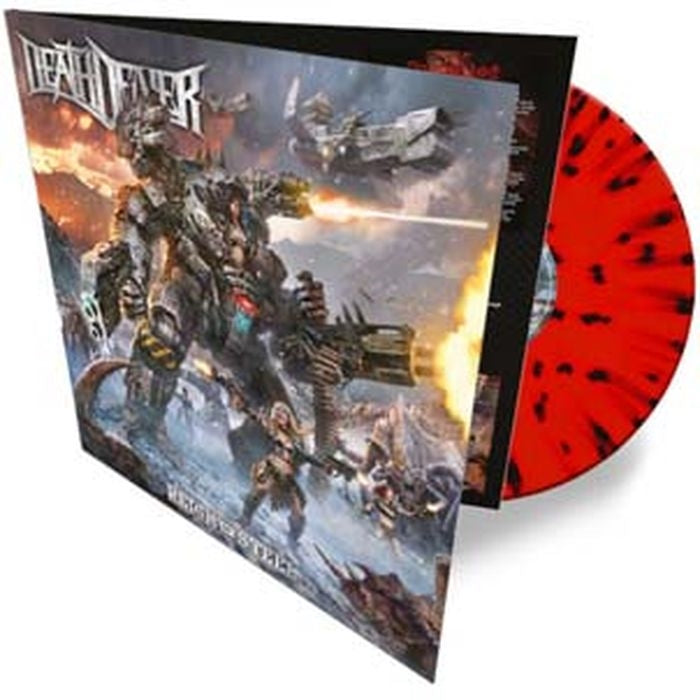 Death Dealer - Reign Of Steel - Import Red & Black Splatter Vinyl LP Record Limited Edition