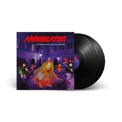 Annihilator - Criteria For A Black Widow - Import Vinyl 2 LP Recurd Limited Edition