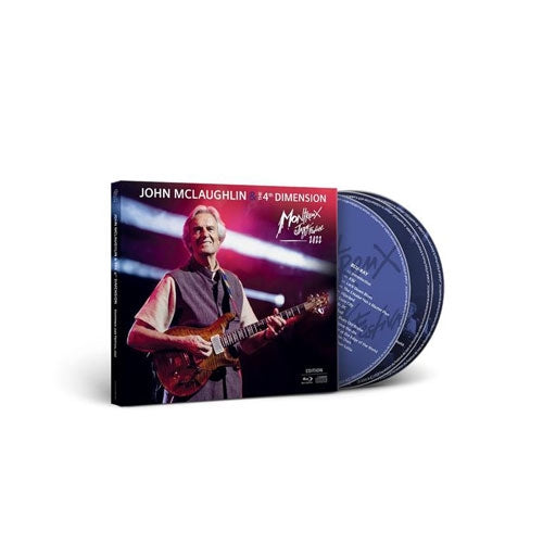 John Mclaughlin & The 4Th Dimension - Live At Montreux Jazz Festival 2022 - Import 2 CD+Blu-ray Disc Digipak