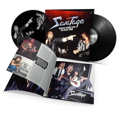 Savatage - Madness Reigns From the Gutter (1990) - Import 3 LP Recurd