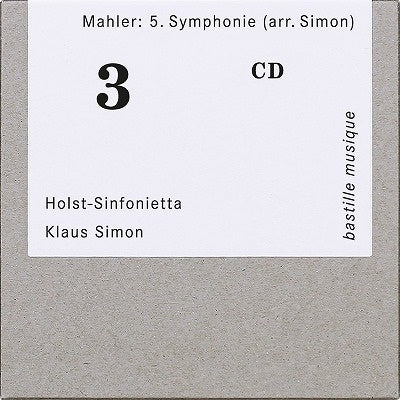 Holst-Sinfonietta - Mahler: Symphony No. 5 (Arr. Simon) - Import CD