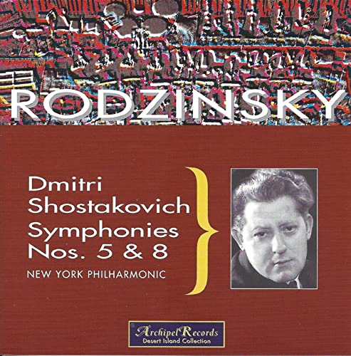 Shostakovich, Dmitri (1906-1975) - Sym.5, 8: Rodzinski / Nyp - Import 2 CD