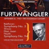 Ludwig Van Beethoven - Beethoven : Symphony No. 5 etc / Furtwangler & VPO - Import CD