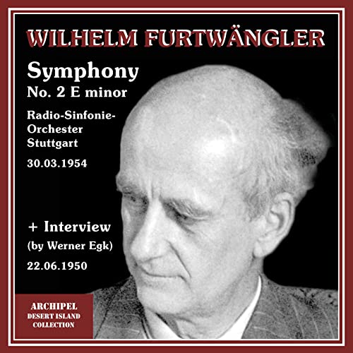 Furtwangler, Wilhelm (1886-1954) - Sym.2: Furtwangler / Stuttgart Rso +interview - Import 2 CD