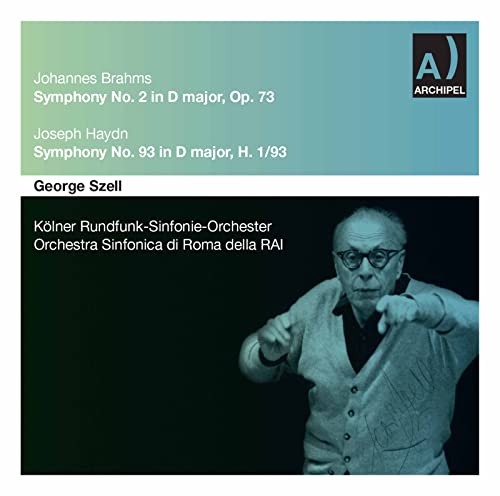 Brahms (1833-1897) - Brahms Symphony No, 2, Haydn Symphony No, 93, : Szell / Cologne RSO, Rome RAI SO - Import CD