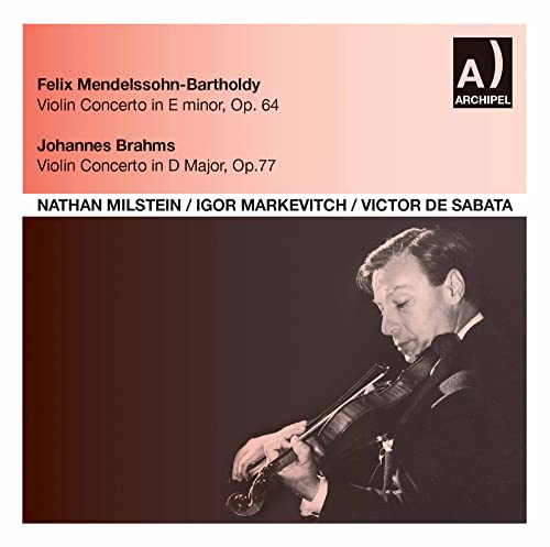 Brahms (1833-1897) - Violin Concerto, etc : Milstein, Sabata / New York Philharmonic (1950)etc - Import CD