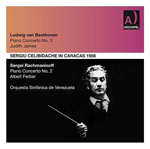 Beethoven (1770-1827) - Beethoven Piano Concerto No.3, Rachmaninov Piano Concerto No.2 : James, Ferber(P)Celibidache / Venezuela Symphony Orchestra - Import CD