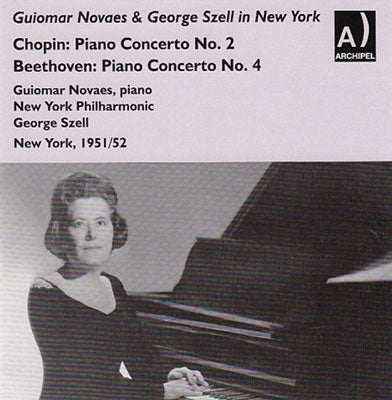 Guiomar Novaes - Chopin: Piano Concerto No.2; Beethoven: Piano Concerto No.4 - Import CD