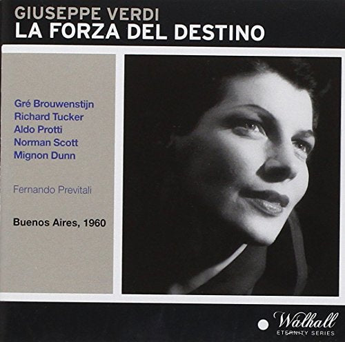 Verdi (1813-1901) - La Forza Del Destino: Previtali / Teatro Colon Brouwenstijn Dunn Tucker Protti - Import 2 CD