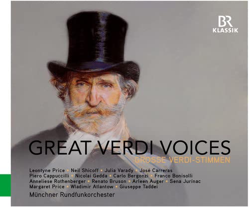 Verdi (1813-1901) - Great Verdi Voices : L.Price, Varady, Jurinac, Carreras, Gedda, Cappuccilli, Bruson, etc - Import CD