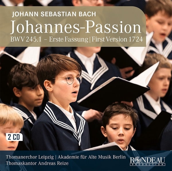 Andreas Reize - Bach:St John Passion - Import 2 CD