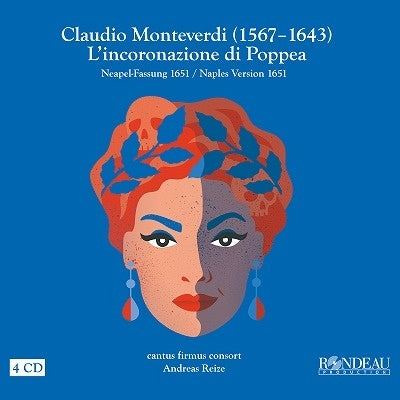 Andreas Reize - Claudio Monteverdi: LIncoronazione Di Poppea - Import 4 CD