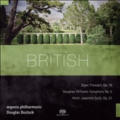 Elgar / Holst / Argovia Philharmonic - Elgar: Froissart, Vaughan Williams: Symphony No. 5, Holst: Japanese Suite - Import SACD Hybrid