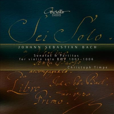 Christoph Timpe - Bach:Sonatas And Partitas For Violin Solo - Import 2 CD