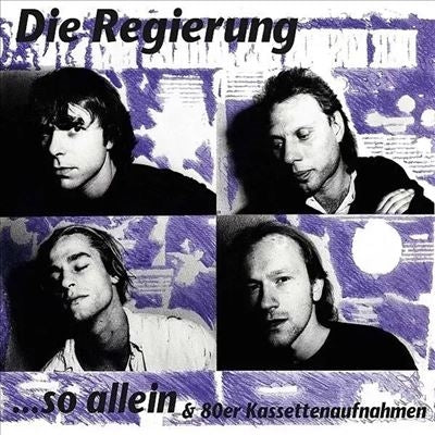 Die Regierung - So Allein & 80er Kassettenaufnahmen - Import Vinyl 2 LP Record Limited Edition