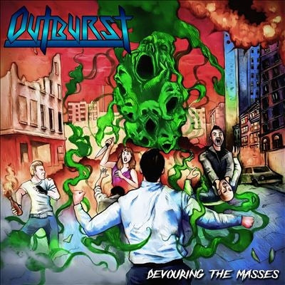 Outburst (Metal) - Devouring The Masses - Import Vinyl LP Record