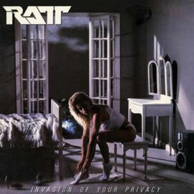 Ratt - Invasion Of Your Privacy - Import Black, Grey & White Segment Vinyl LP Record Limited Edition