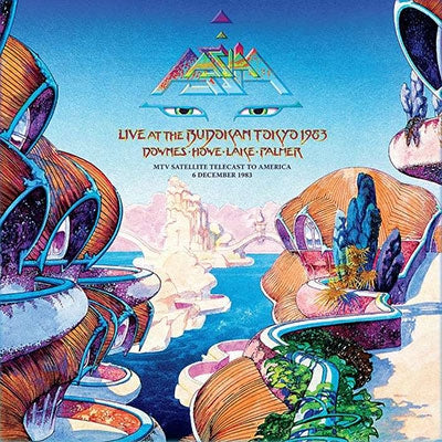 Asia - Asia In Asia, Live At The Budokan Arena, Tokyo, Japan, 6 December 1983 - Import 2 CD+2LP Record+Blu-ray Disc Box Set Limited Edition