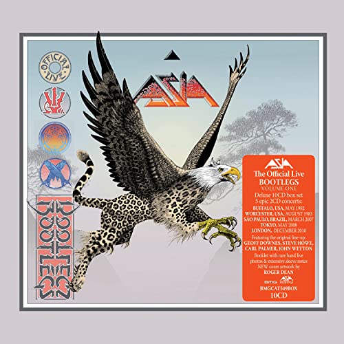 Asia - The Official Live Bootlegs: Volume One - Import 10CD Box Set