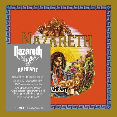 Nazareth - Rampant - Import CD Bonus Track