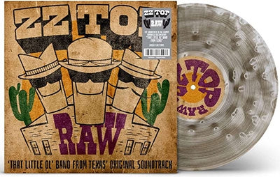 Zz Top - RAW ('That Little Ol' Band From Texas' Original Soundtrack) - Import Ghostly Grey Vinyl LP Record Limited Edition