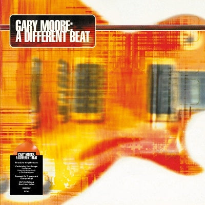 Gary Moore - A Different Beat - Import Transparent Orange Vinyl 2 LP Record