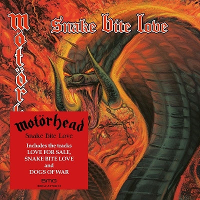 Motorhead - Snake Bite Love - Import CD Digipak