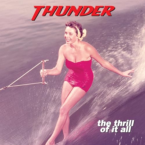 Thunder - The Thrill Of It All - Import Pink & Clear Vinyl 2 LP Record