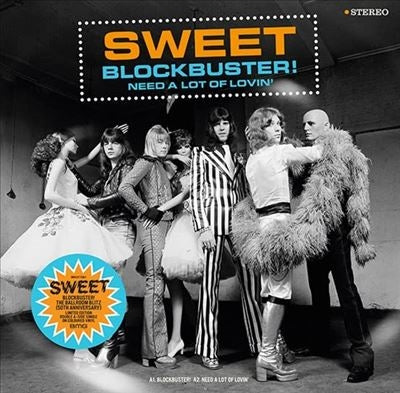 Sweet - Blockbuster / Ballroom Blitz - Import LP Record Limited Edition