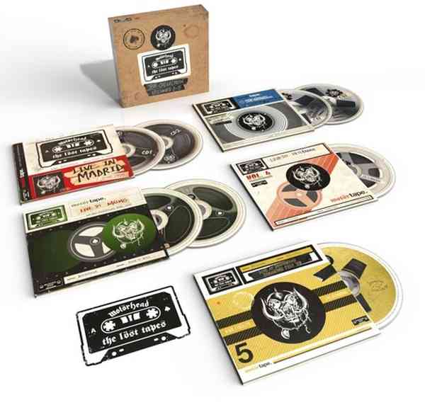 Motorhead - The Lost Tapes - The Collection (Vol. 1-5) - Import 8 CD Box Set