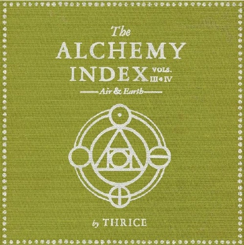 Thrice - The Alchemy Index, Vol. 3 & 4:Air and Earth - Import Colored Vinyl 2 LP Record