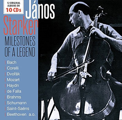 Janos Starker - Milestones Of A Legend: 12 Original Albums - Import 10 