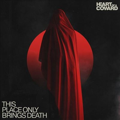 Heart Of A Coward - This Place Only Brings Death - Import Red Transparent & Black Splatter Vinyl LP Record Limited Edition