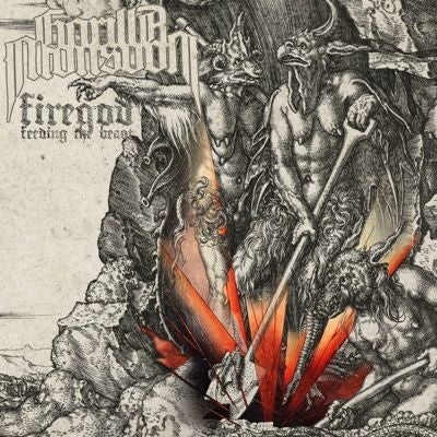 Gorilla Monsoon - Firegod: Feeding the Beast (White Vinyl) - Import Vinyl LP Record