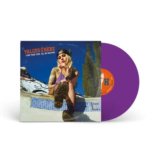 Values Here - Take Your Time, I'll Be Waiting - Import Colored Vinyl LP Recurd