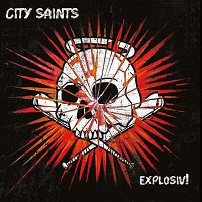 City Saints - Explosiv! - Import Clear Blue White Splatter Vinyl LP Record Limited Edition