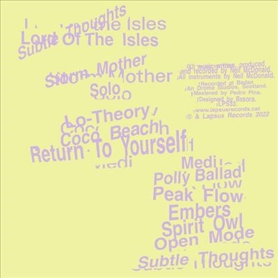 Lord Of The Isles - Subtle Thoughts - Import Vinyl 2 LP Record