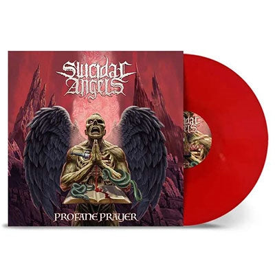 Suicidal Angels - Profane Prayer - Import Red Vinyl LP Record Limited Edition