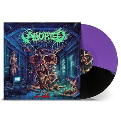 Aborted - Vault Of Horrors - Import Purple Black Split Vinyl LP Record Limited Edition