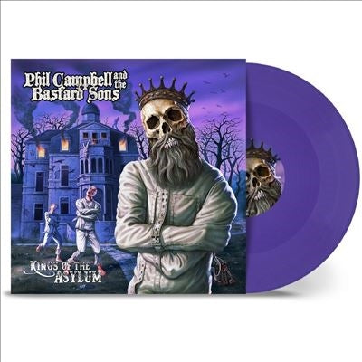 Phil Campbell And The Bastard Sons - Kings of the Asylum - Purple - Import Vinyl LP Record Limited Edition