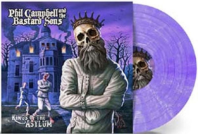 Phil Campbell And The Bastard Sons - Kings Of The Asylum (White-purple Marbl - Import Vinyl LP Record Limited Edition
