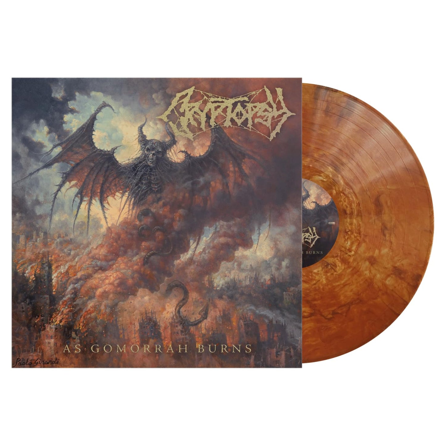 Cryptopsy - As Gomorrah Burns - Import Colored Vinyl LP Record