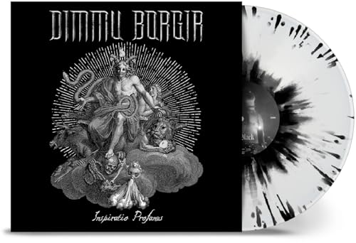 Dimmu Borgir - Inspiratio Profanus - Import Black/White Splatter Vinyl LP Record