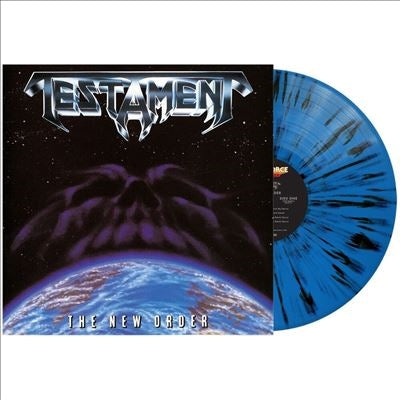 Testament - The New Order - Import Cyanide Blue & Black Splatter Vinyl LP Record