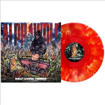 Alpha Wolf - Half Living Things - Import Cloudy Red Clear Vinyl LP Record