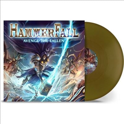 HammerFall - Avenge the Fallen - Import Gold Vinyl LP Record Limited Edition