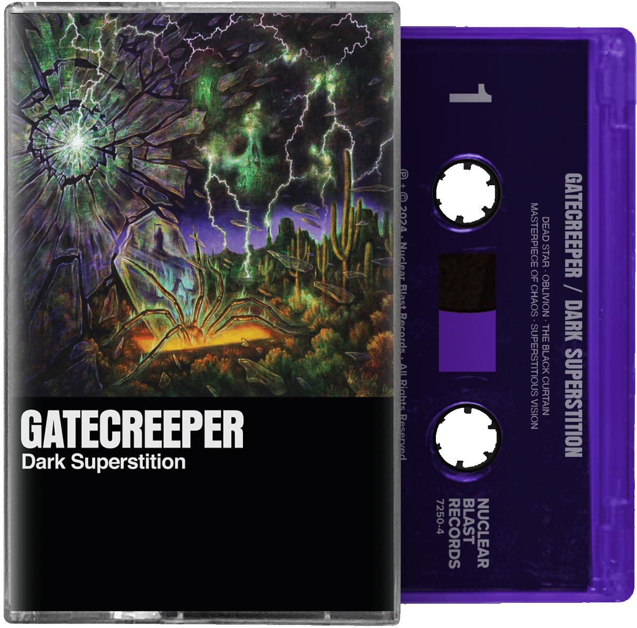 Gatecreeper - Dark Superstition - Import Cassette Tape