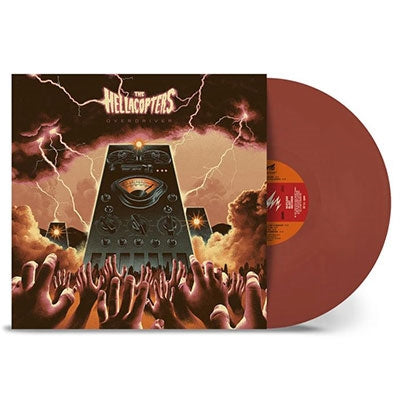 The Hellacopters - Overdriver - Import Red Brick Colored Vinyl LP Record Limited Edition
