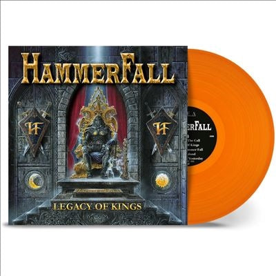 HammerFall - Legacy Of Kings - Import Coloured Vinyl LP Record